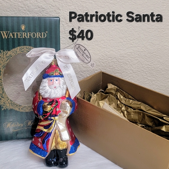 WATERFORD HOLIDAY HEIRLOOMS 1998 DATED EGG CHRISTMAS ORNAMENT - Picture 16 of 16